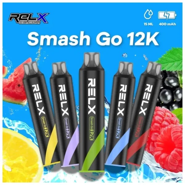 RELXSmash Go 12000口 RELX悅刻一次性電子煙 RELX抛棄式電子煙